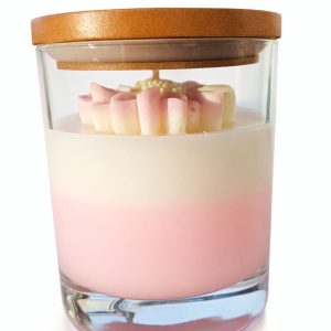 Valonkukka-Toivo - Kulovalkean käsintehty soijakynttilä